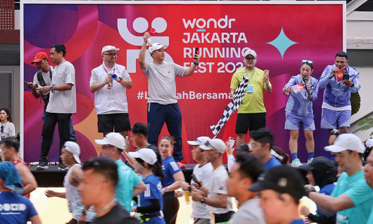 Sebanyak 5.000 Peserta wondr 5K Meriahkan wondr Jakarta Running Festival 2024