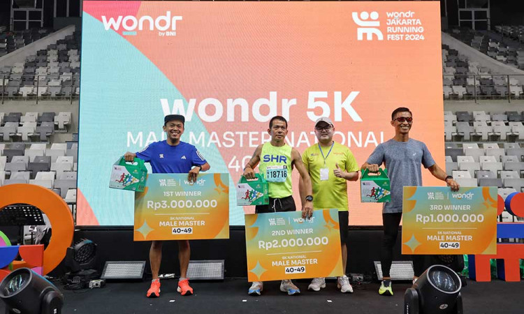 Sebanyak 5.000 Peserta wondr 5K Meriahkan wondr Jakarta Running Festival 2024