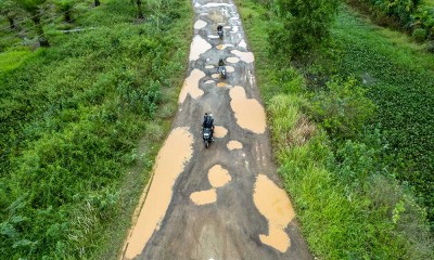 Jalan Provinsi di Jambi Rusak Parah