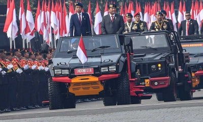 Presiden Joko Widodo Menerima Medali Kehormatan Keamanan dan Keselamatan Publik Loka Praja Samrakshan