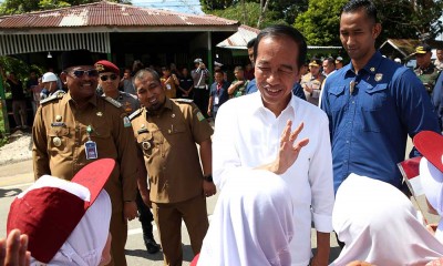 Presiden Joko Widodo Resmikan Jalan Inpres di Aceh