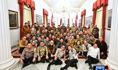 Presiden Berpamitan Dengan Jajaran Kabinet Indonesia Maju