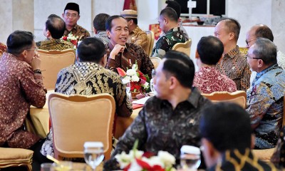 Presiden Berpamitan Dengan Jajaran Kabinet Indonesia Maju