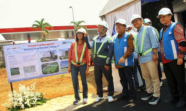 Usung Konsep Ramah Lingkungan, BTN Lakukan Groundbreaking Ecopark Gandul