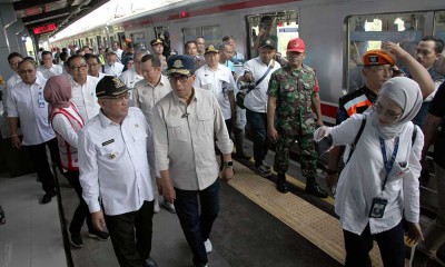 Menhub Budi Karya Sumadi Resmikan Reaktivasi Stasiun Pondok Rajeg di Depok