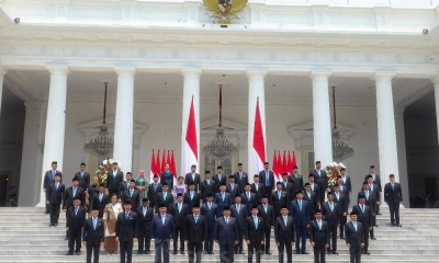 Presiden Prabowo Subianto Melantik Menteri Kabinet Merah Putih