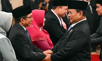 Presiden Prabowo Subianto Melantik Utusan Khusus, Penasihat Khusus, dan Staf Khusus