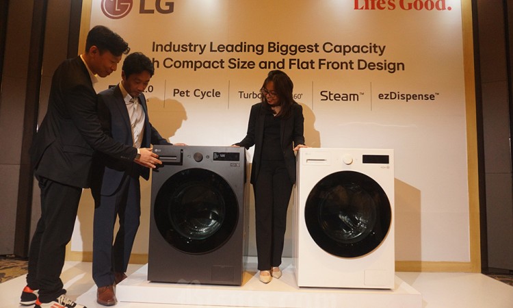 Peluncuran New LG Washing Machine AI DD 2.0