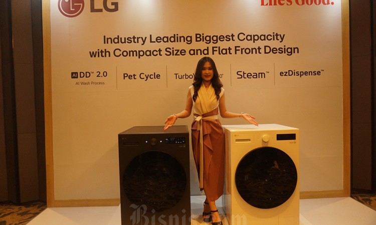 Peluncuran New LG Washing Machine AI DD 2.0