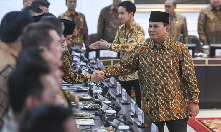 Sidang Kabinet Paripurna Perdana Kabinet Merah Putih