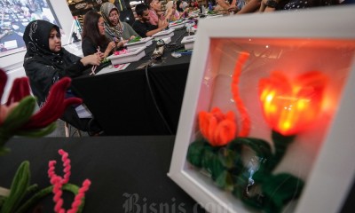 Workshop 3D Flower Lamp Pada Pertamina SMEXPO 2024