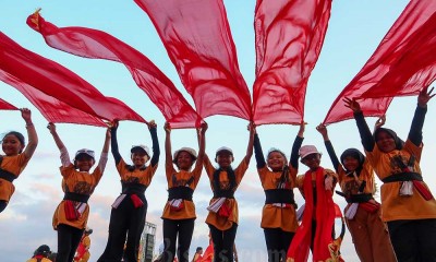 Persiapan Festival Gandrung Sewu