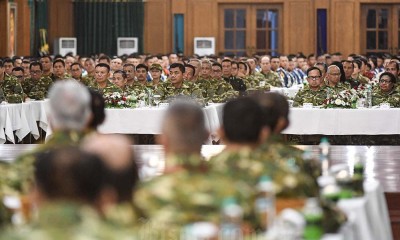 Presiden Prabowo 'Gembleng' Para Menteri di Lembah Tidar