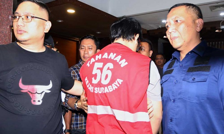 Rillis Penangkapan Ronald Tannur di Surabaya