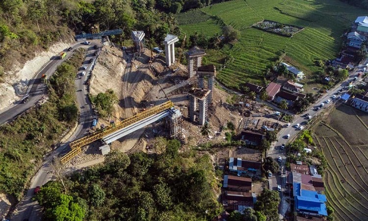 Proyek Pembangunan Jalan Layang di Kabupaten Maros Ditargetkan Selesai Pada Akhir Tahun