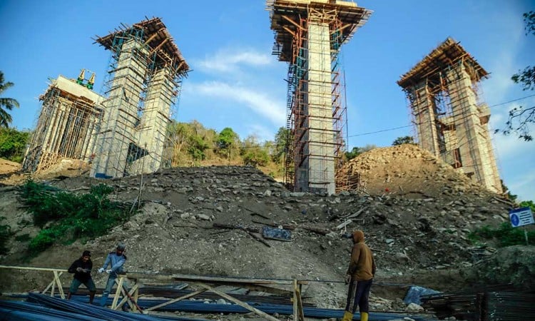 Proyek Pembangunan Jalan Layang di Kabupaten Maros Ditargetkan Selesai Pada Akhir Tahun