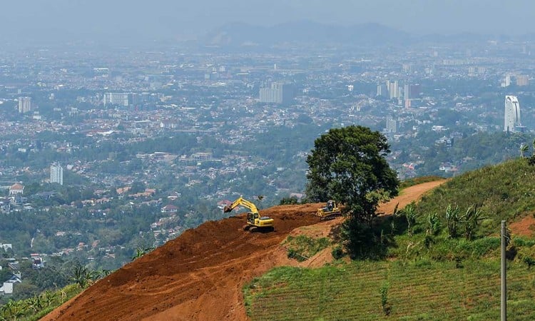 Pemerintah Akan Perketat Izin Alih Fungsi Lahan di Kawasan Bandung Utara