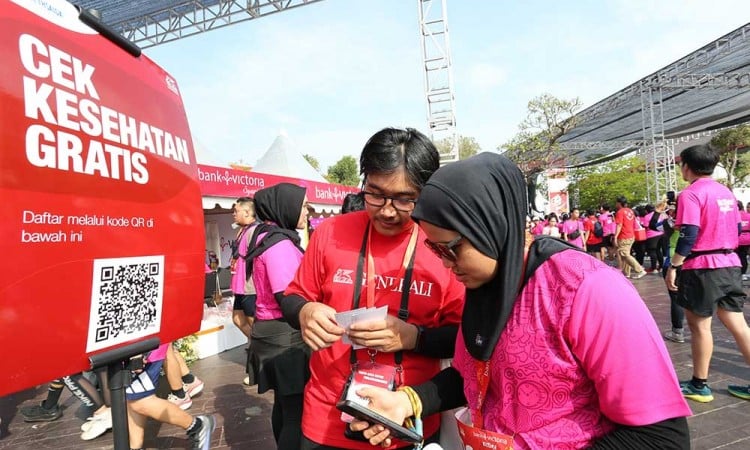 Bank Victoria Gandeng Generali Indonesia Ajak Masyarakat Berolahraga Lari dan Menerapkan Pola Hidup Sehat