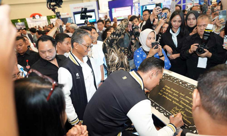 Pembukaan Pameran Konstruksi Indonesia