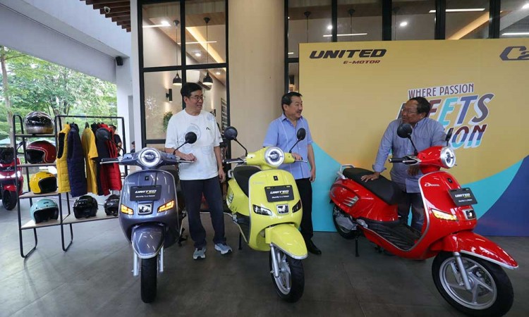 Peluncuran United E-Motor C2000, Motor Listrik Paling Ditunggu
