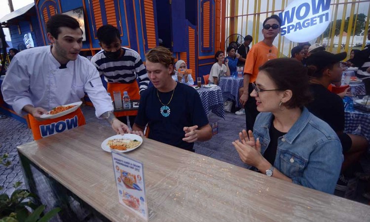 Hebohkan Warganet, Wow Spageti ala Resto Luncurkan Pop Up Resto di Jogja