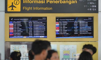 Puluhan Penerbangan Dari Bandara Internasional I Gusti Ngurah Rai Bali Dibatalkan Dampak Erupsi Gunung Lewotobi