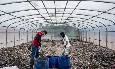 TPST Lebak Mengolah Sampah Dengan Metode Maggotisasi dan Diolah Menjadi Pupuk Kompos