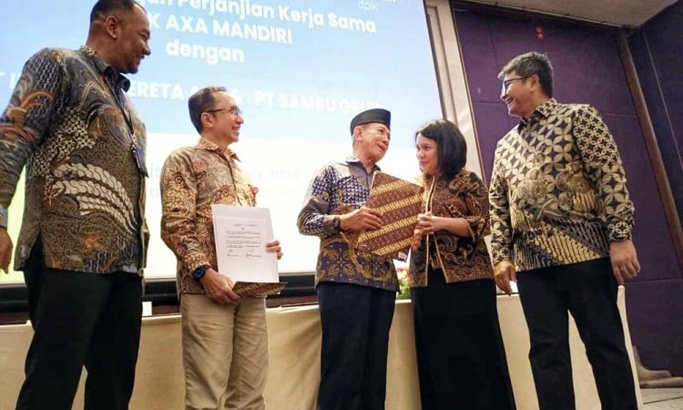 DPLK AXA Mandiri Kerja Sama Dengan Sejumlah Perusahaan