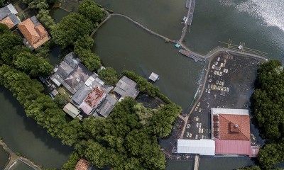 Banjir Rob Di Kampung Sembilangan Bekasi