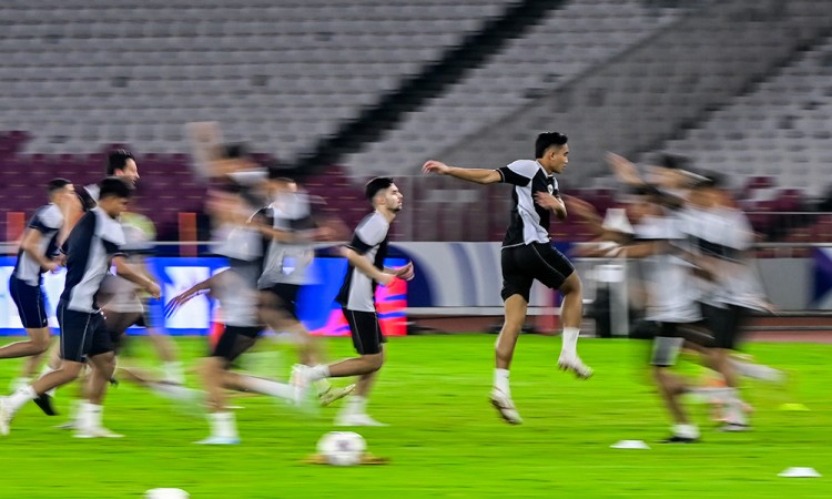 Latihan Resmi Timnas Indonesia