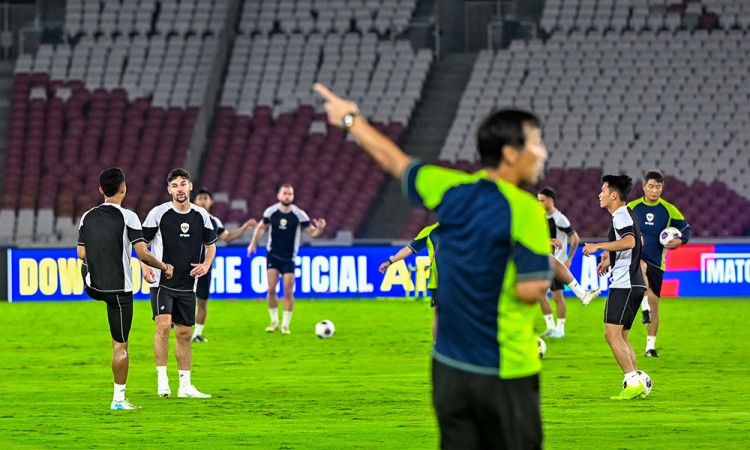 Latihan Resmi Timnas Indonesia