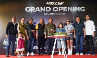 Kolaborasi Jhon LBF dan United E-Motor, Pusat Motor Listrik Terbaru Resmi Hadir di Karawaci