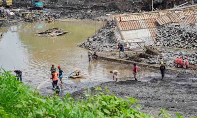 Perbaikan Dam Gambiran Yang Rusak Diterjang Banjir