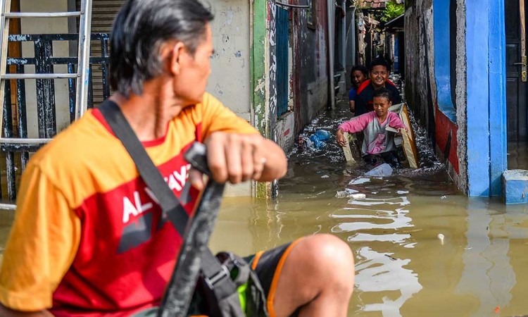 Banjir Luapan Sungai Citarum Rendam Kabupaten Bandung