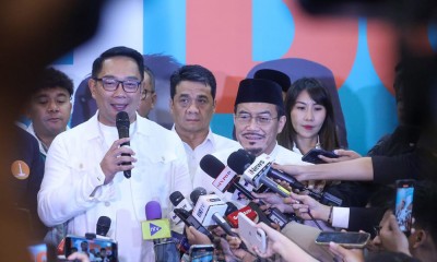 Ridwan Kamil dan Suswono Tanggapi Hasil Hitung Cepat