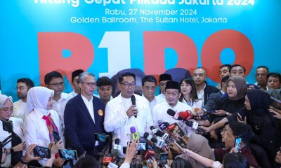 Ridwan Kamil dan Suswono Tanggapi Hasil Hitung Cepat