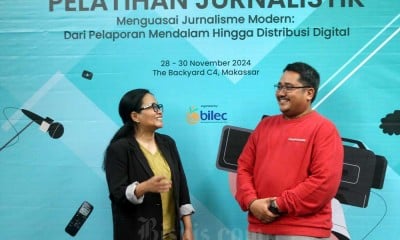 Bisnis Indonesia dan Vale Indonesia Gelar Pelatihan Jurnalistik