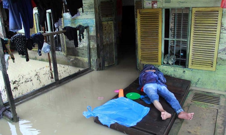 Ratusan Rumah di Kota Medan Terendam Banjir