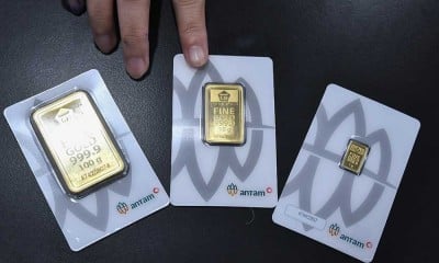 Harga Emas Keluaran Antam Mengalami Kenaikan Sebesar Rp9.000 Per Gram