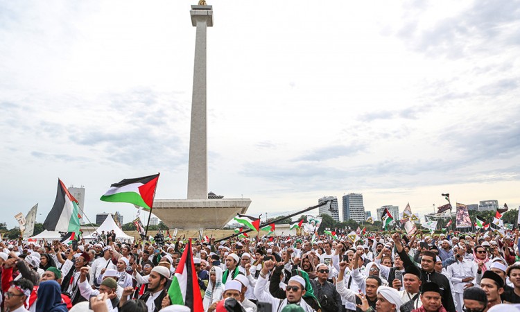 Reuni 212 Di Silang Monas