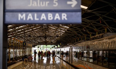 Keberangkatan Kereta Api Meningkat