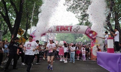 Merayakan Ulang Tahun Hello Kitty Dalam Suasana Natal di Lippo Mall Puri