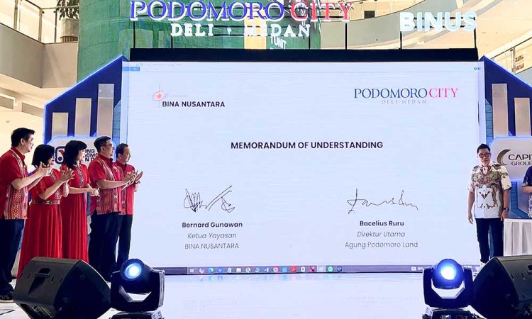 PT Agung Podomoro Land Tbk. Hadirkan Fasilitas Pendidikan di Podomoro City Deli Medan