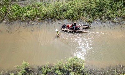 Banjir Luapan Sungai Batanghari Kabupaten Muaro Jambi