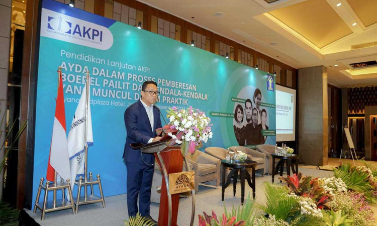 AKPI Gelar Pendidikan Lanjutan Bertajuk AYDA dalam Proses Pemberesan Boedel Pailit dan Kendala Praktik