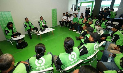 Mitra Driver Gojek Sampaikan Aspirasi Saat Berdialog Dengan Wamenaker