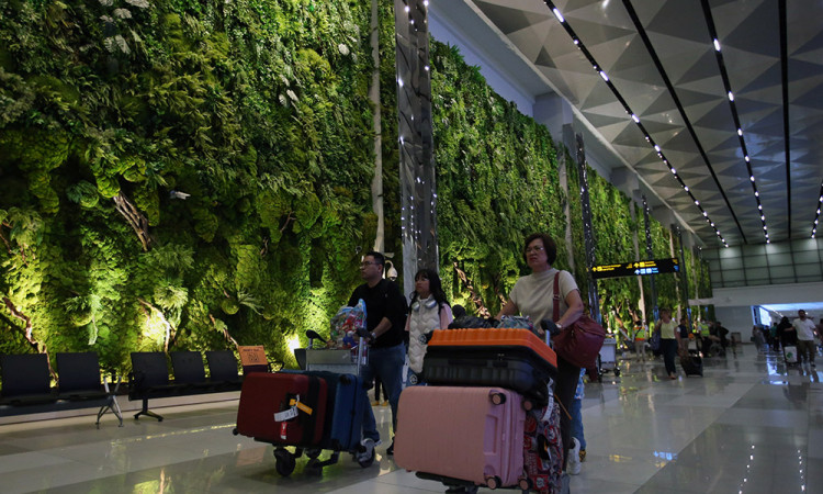 Rimbunnya Hutan Tropis di Bandara Soekarno-Hatta