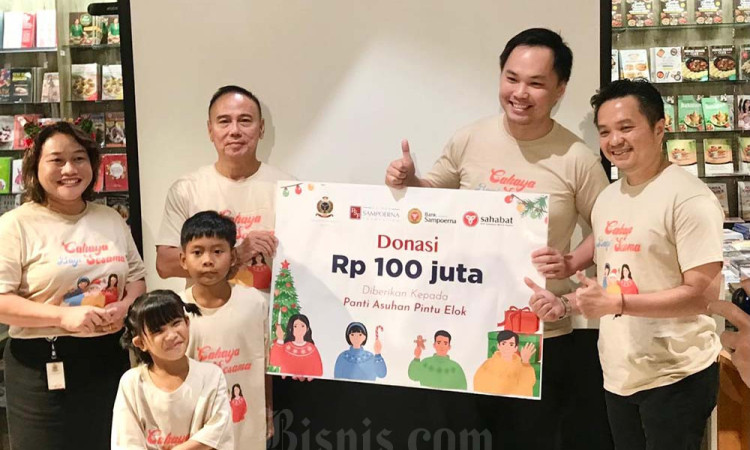 Bank Sahabat Sampoerna Gelar Aksi Sosial Sambut Natal 2024