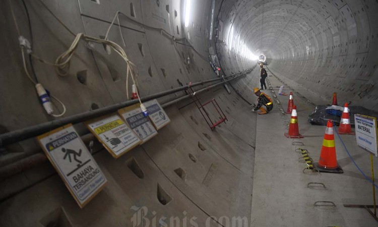 Progres Pembangunan Proyek MRT Fase 2