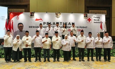 Pelantikan Dewan Kehormatan dan Pengurus PMI Pusat